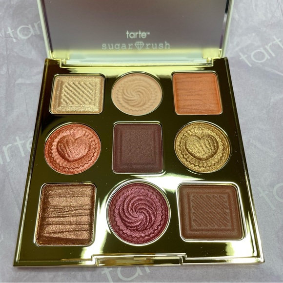 Tarte Sugar Rush Sweet Tarte Cravings Eyeshadow Makeup Palette NWT NIB Full Size - Picture 11 of 13